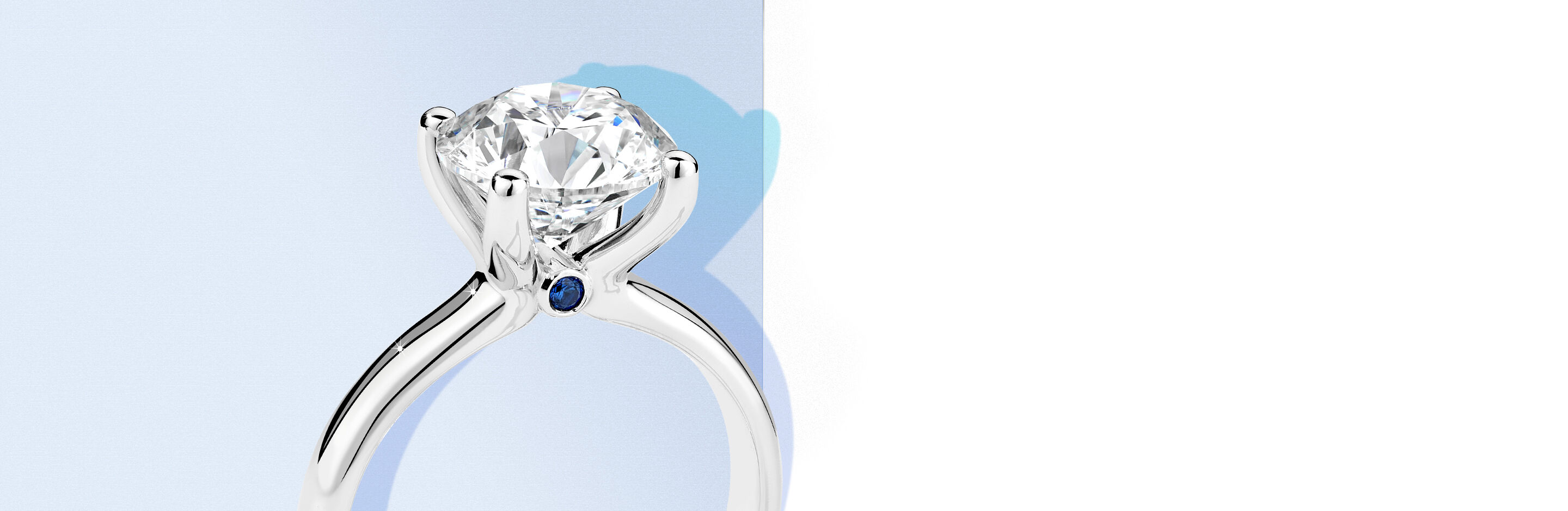 Birks blue outlet engagement ring
